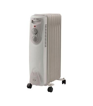 Radiador Aceite Grunkel RAC7EFIHEAT, 7 elementos Radiador Aceite Grunkel RAC7EFIHEAT, 7 elementos