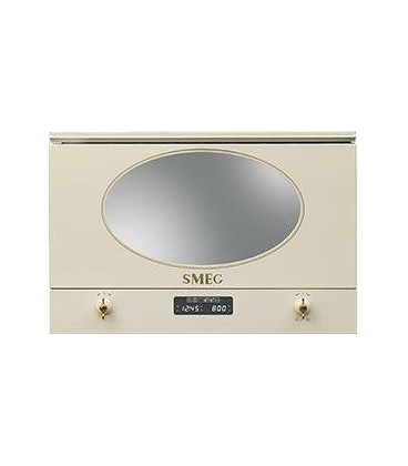 MICROONDAS SMEG MP822PO, 22L, INTEGR., CREMA, GRIL MICROONDAS SMEG MP822PO, 22L, INTEGR., CREMA, GRIL