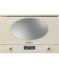 MICROONDAS SMEG MP822PO, 22L, INTEGR., CREMA, GRIL