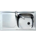 Fregadero Teka E501C1E, 1 seno, escurridor, r