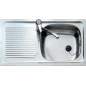 Fregadero Teka E501C1E, 1 seno, escurridor, r