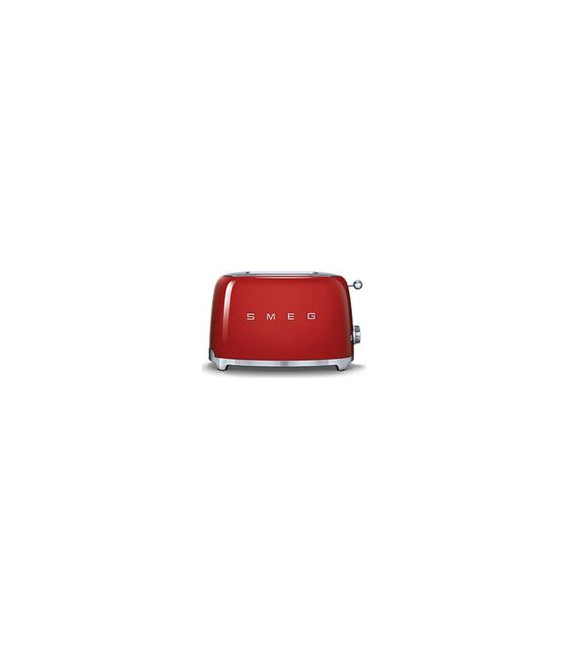 Tostador Smeg TSF01RDEU, 50 style 2 rebanadas rojo