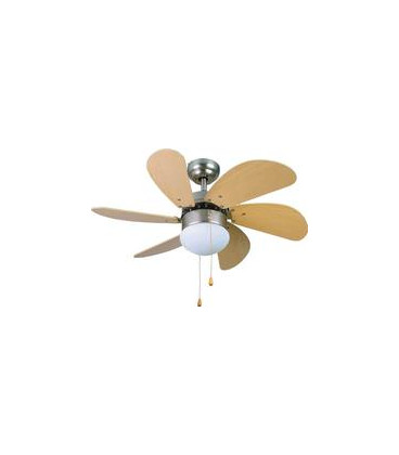Ventilador techo Orbegozo CP15075N, 80cm, 6 aspas,