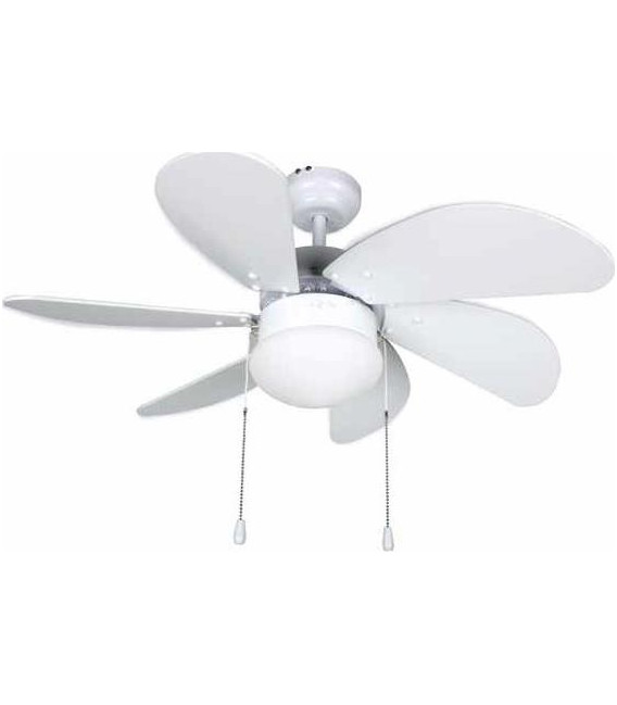 Ventilador techo Orbegozo CP15076B, 80cm, 6 aspas,