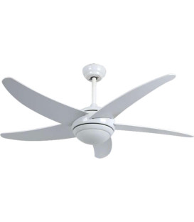 Ventilador Techo Bastilipo MALIBU BLANCO 3LED, 5 P