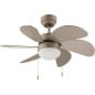 Ventilador Techo FM VT90, 75cm, 6 aspas, luz Ventilador Techo FM VT90, 75cm, 6 aspas, luz
