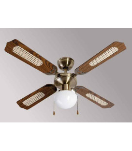 Ventilador Techo FM VTCLASSIC105, 105cm, luz