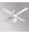 Ventilador Techo FM VTCLASSIC105, 105cm, Blanco