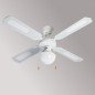 Ventilador Techo FM VTCLASSIC105, 105cm, Blanco Ventilador Techo FM VTCLASSIC105, 105cm, Blanco