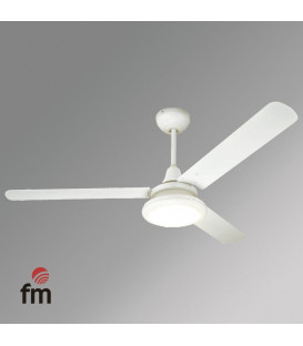 Ventilador Techo FM VTI1140L, 140cm, Luz LED, Mand