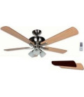 Ventilador techo Orbegozo CP68132, 132cm, 65w, luz