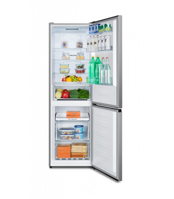 Combi Hisense RB390N4ACE, 186x60cm, E, Inox, NFR