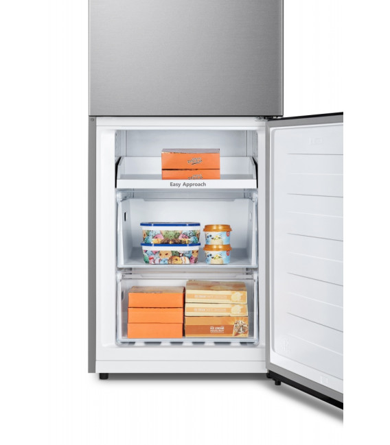 Combi Hisense RB390N4ACE, 186x60cm, E, Inox, NFR