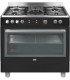 Cocina Beko GM15310DB, 90cm, 5 fuegos, negra