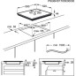 Induccion AEG IKE63471FB, 3 zonas, FlexiPuente, Hd