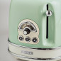 Tostador Ariete 15514, vintage verde, 2 r Tostador Ariete 15514, vintage verde, 2 r