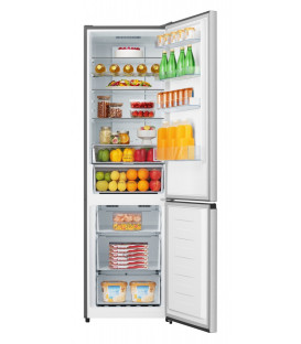 Combi Hisense RB440N4BCE, 201x60cm, Gris Inox, E,