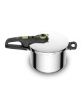 Olla rapida Tefal P2580703, 6L, Verde, 5 sistemas