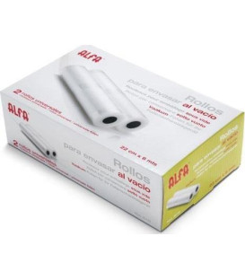 2 Rollo 6m Envasado Alfa 25150, 28cm x 6m