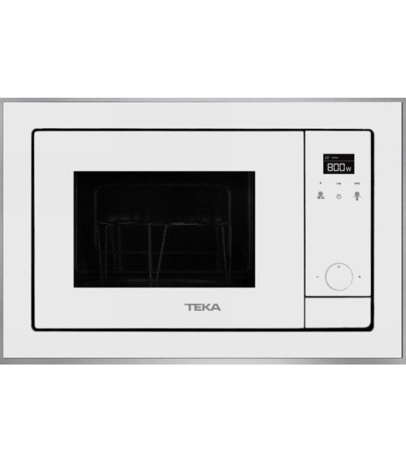 Microondas Teka ML8200BIS, 20L, grill, cr blanco