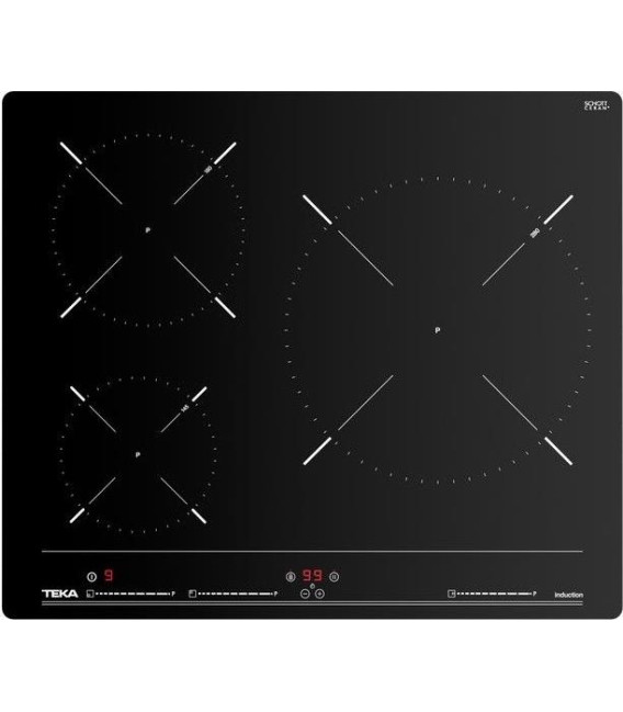 Inducción Teka IBC63010MSS, 3 zonas, MultiSlider