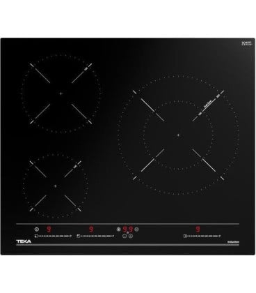 Inducción Teka IBC63015, 3 zonas, biseada