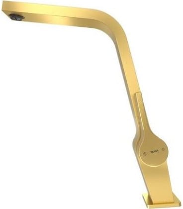 Grifo Teka ICC915 brass, diseño plano, dorado