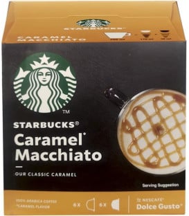 Capsula Starbucks DG Caramel Macchiato Medio, 1 ca