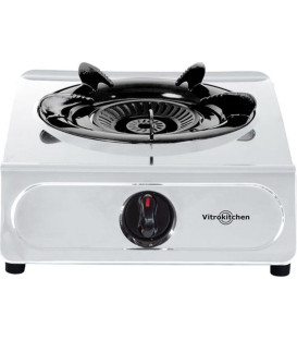 Hornillo Vitrokitchen 160IB, 1 fuego, Triple inox,
