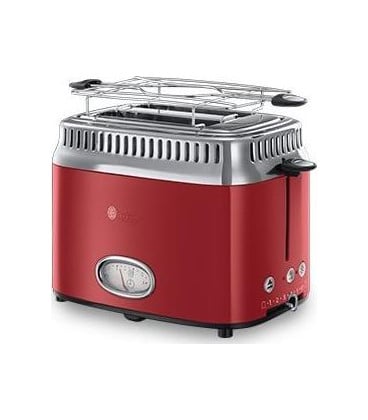 Tostador Russell Hobbs 2168056, retro rojo