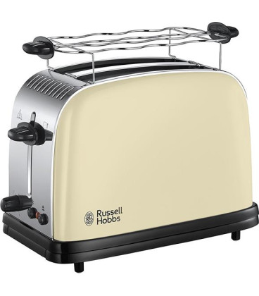 Tostador Russell Hobbs 2333456, 2 r/c retro crema