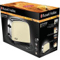 Tostador Russell Hobbs 2333456, 2 r/c retro crema