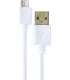 Conexion USB DCU 30401225, a-micro usb blanco 1m