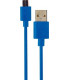 Conexion usb DCU 30401240, a-micro usb azul marine