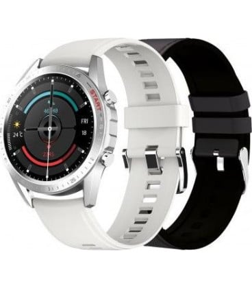 Smartcwatch DCU 34157016, elegance 2 correas blanc