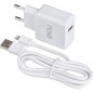 Cargador usb DCU 37350000, 5v 2.4a + cable lightni Cargador usb DCU 37350000, 5v 2.4a + cable lightni