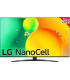 TV 43 LG 43NANO766QA 4K NanoCell. SmartTV WebOS 2