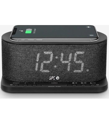 Radio reloj SPC 4582N, GISLI CARGA INALAMBRICA Radio reloj SPC 4582N, GISLI CARGA INALAMBRICA