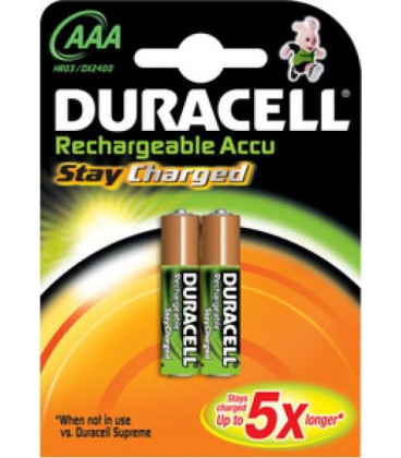 PILAS DURACEL AAALR03B2DURALO DURACELL PRECHARGED