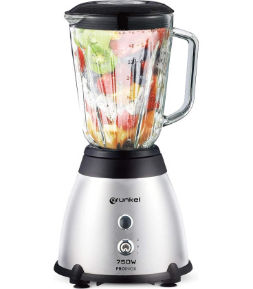 Batidora Vaso Grunkel BAT750PROINOX, 750W 6 CUCHIL Batidora Vaso Grunkel BAT750PROINOX, 750W 6 CUCHIL