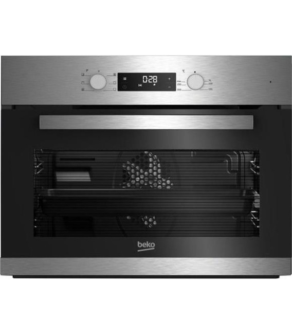 Horno Beko BBCM12300X, Multif.8, 48L, A, Compacto