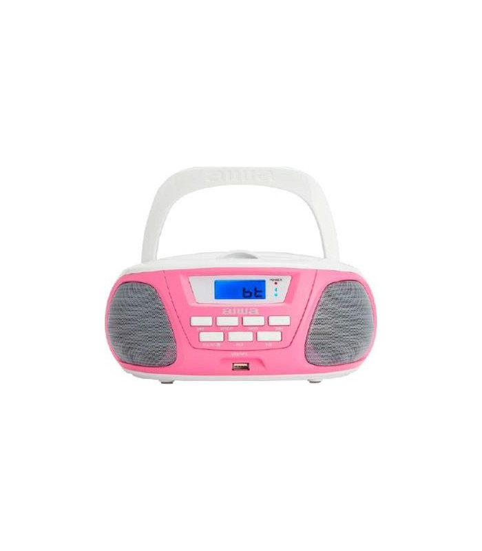 RADIO CD AIWA BBTU300PK • AM/FM PORTATIL MP3/USB C - JUAN LUCAS - TIENDAS  ACTIVA