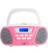 RADIO CD AIWA BBTU300PK • AM/FM PORTATIL MP3/USB C