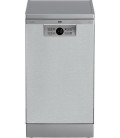 Lavavajillas Beko BDFS26020XQ, 10 cub, E, 45cm, in