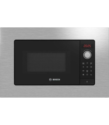 Microondas Bosch BEL623MS3, 20l, integr., c/marco Microondas Bosch BEL623MS3, 20l, integr., c/marco