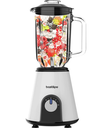 Batidora Vaso Bastilipo BVA800B, 1.5L, 800w, crist Batidora Vaso Bastilipo BVA800B, 1.5L, 800w, crist