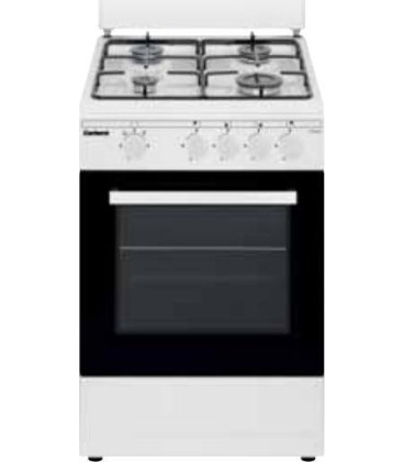 Cocina Corbero CCSF45020BW, 4 fuegos, 50cm, blanca Cocina Corbero CCSF45020BW, 4 fuegos, 50cm, blanca