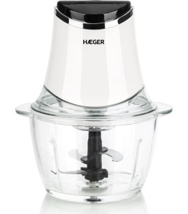 Picadora Haeger CH30W007A, 300w, inox, jarra 1.2l