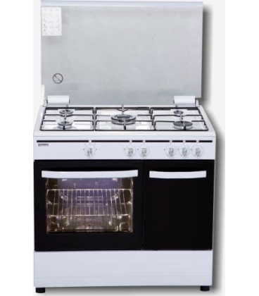 Cocina Rommer CH905BFGPB, blanco but, 5fuegos Cocina Rommer CH905BFGPB, blanco but, 5fuegos