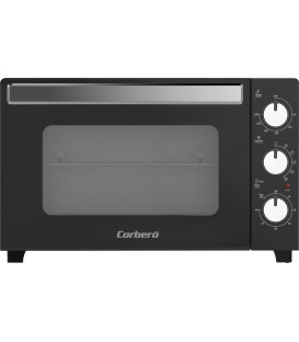 Mini Horno Corbero CHSG2042B, 42L, Negro, Convecci